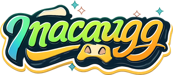 Logo macaugg berwarna oranye